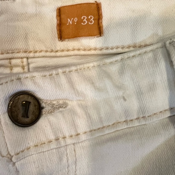 EUC-Anthropologie Jean Pilcro & Letterpress
Cream Moto Zipper Ankle Biker Sz 33 - Picture 7 of 10